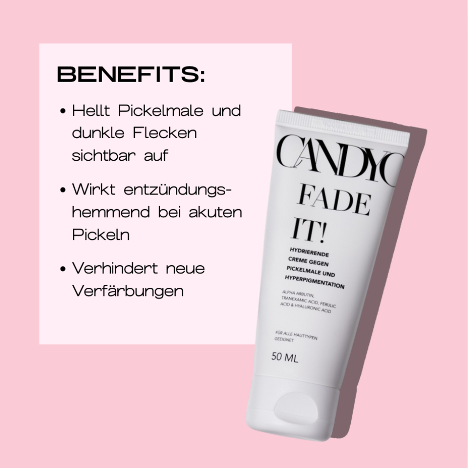 Fade It! 4 Wirkstoff System gegen Pickelmale