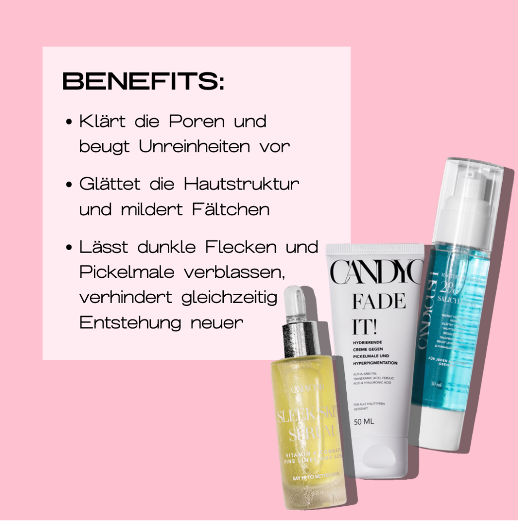 Salicylsäure, Fade It & Sleek Skin Bundle